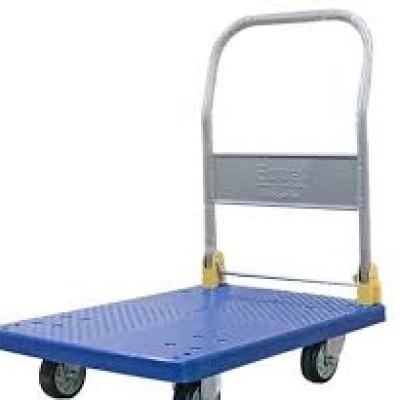 150kg Metal Steel Foldable hand truck trolley Heavy Duty Troli
