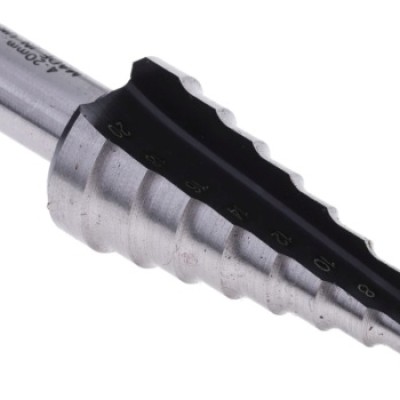 RS PRO HSS 4 TO 20 MM DRILL BIT, CONE, 232-557