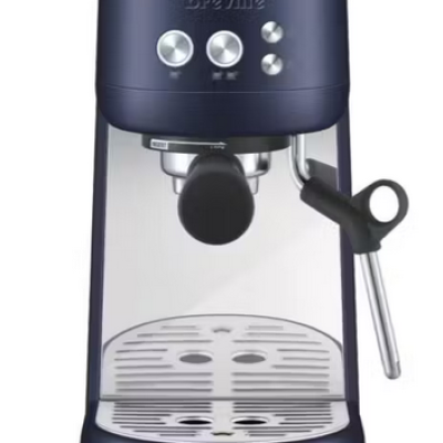 Breville the Bambino Espresso Coffee Machine - Damson Blue (BES450DBL)