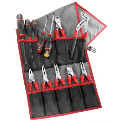 FACOM 184.J3CPE 12 Piece Maintenance Tool Kit Tool Kit With Roll