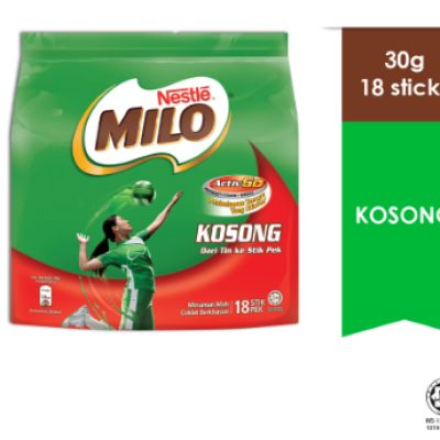 #Nestle Milo 2 in 1 Active Go Chocolate Malt Drink (18 x 30g)