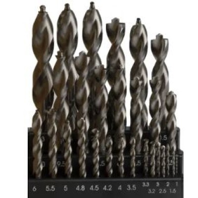 DeWALT 29-Piece Twist Set for Metal, 13 mm Max, 1 mm Min, HSS-Co Bits
