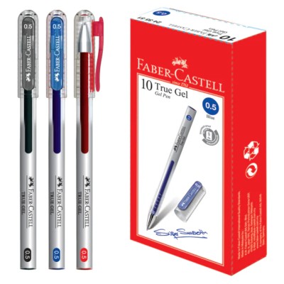 Faber Castell True Gel Pen Black 0.5mm