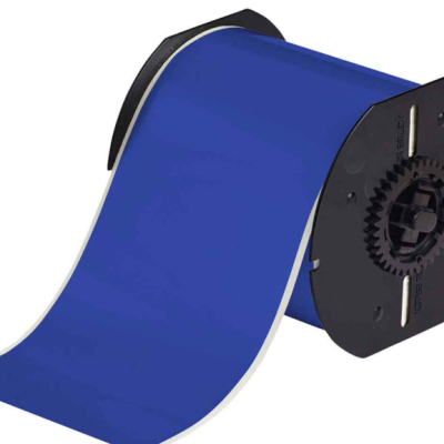 LABEL COLOUR BLUE SIZE 3 INCH WIDTHS