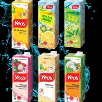 YEO'S DRINK ALL FLAVOR  12X1 LTR