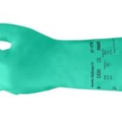 Ansell Solvex 37-176 Nitrile Chemical Resistant Glove Dishwashing Gloves Chemical Glove