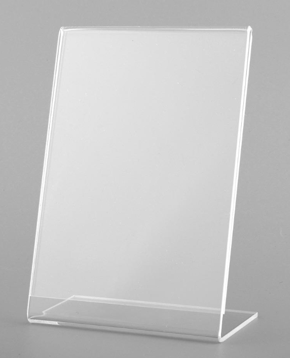 Acrylic Plastic Counter Menu Holder (A6)