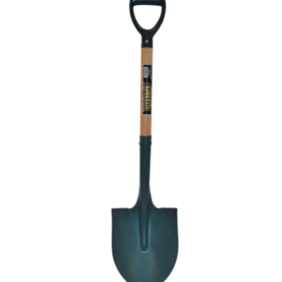 Sitesafe Round Mouth Shovel, 1000mm Overall Length, YD Handle, Carbon Manganese Steel Blade [S17112]