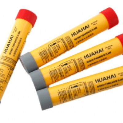 Huahai Rocket Parachute Flares comes with MED Certificate 331311-SE-02
