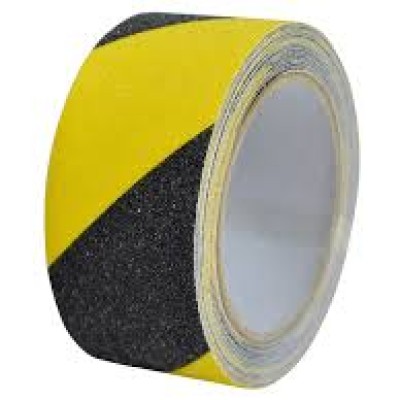 Single Sided Anti-Slip Tape 50MM x 5M (YELLOW BLACK)