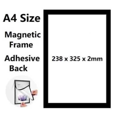 A4 Size Magnetic Display Board Frame Photo Poster Certificate Frame Holder