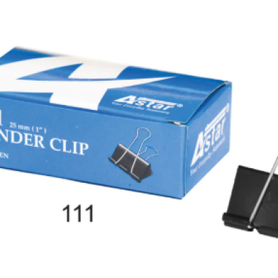 ASTAR 25MM DOUBLE CLIP 12S