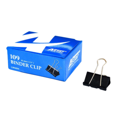 Astar Binder Clip 41mm (1 dozen per box)