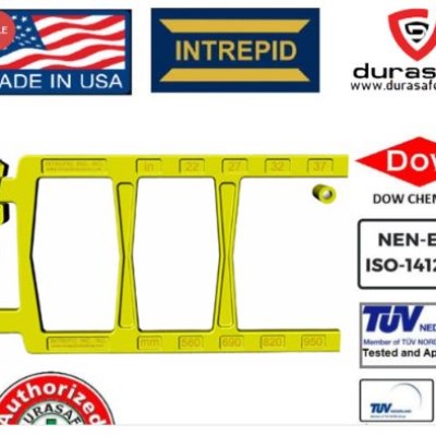 INTREPID (USA) UDG37 Universal Double Bar PU Self-Closing Safety Gates, 37