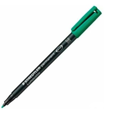 Staedtler Lumocolor Permanent Marker 317 M (GREEN)