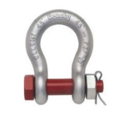 1.1 8"(WLL 9.5 TON) BOW BOLT & NUT SHACKLE