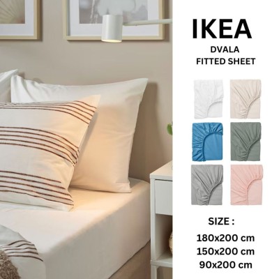 *Ikea Dvala Single Fitted Bed Sheet