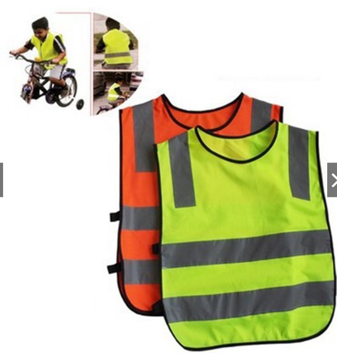 High Visibility Safety vest for KIDS. Suitable for School industrial Visit