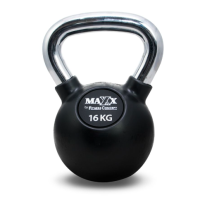 MAXX Rubberized 16KG Kettlebell