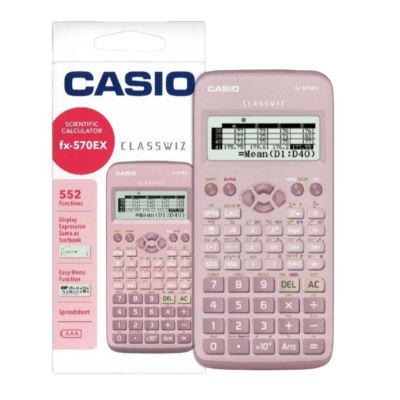 Classwiz Scientific Calculator FX-570EX Pink