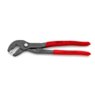 *Knipex Hose Clamp Pliers, 250 mm Overall, Angled, Straight Tip