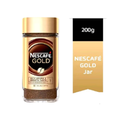 NESCAFE GOLD JAR 200G X6