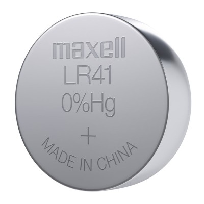Maxell Button Cell Micro Alkaline Battery LR41