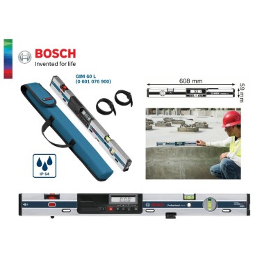 *BOSCH GIM 60 L Professional Digital Inclinometer - 0601076900