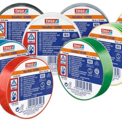 *TESA 53988 PVC Electrical Tape, 19mm x 25m