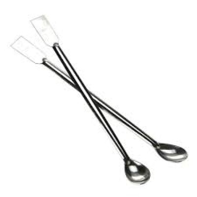 200mm Lab spoon, Micro spatula stainless steel micro scoope, 3pcs  set
