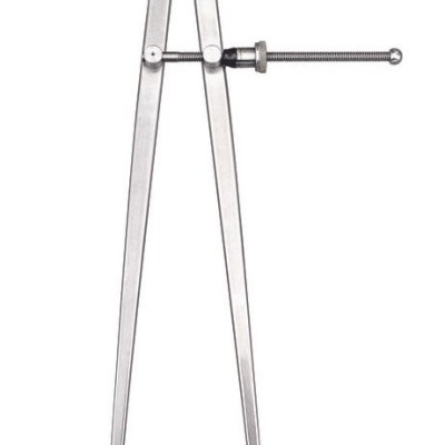 73B-12 Yankee Spring-Type Calipers, Inside, 12" Size and Capacity, Quick-Spring Nut, Flat Leg