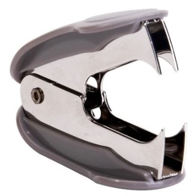 Deli Stapler Remover 0232 Blue Grey | Removes Up to 30 Sheets | Easy & Safe Staple Remover | Office School Use