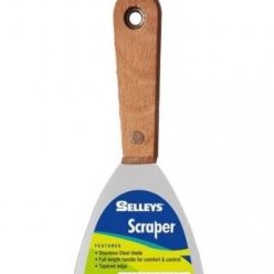 SCRAPPER, STEEL SCRAPPER, 3"