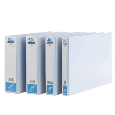 EAST FILE PVC 4D RING FILE A3 - 40MM