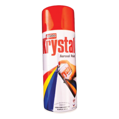 PAINT SPRAY 33 AEROSOL RED 400ML KRYSTAL