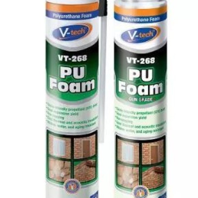 VT-268 PU Foam Silicone Spray (750ML) Polyurethane Sealant