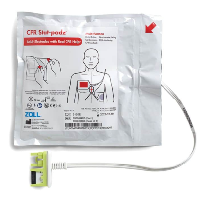ZOLL CPR Stat-padz HVP, Multi-Function Electrodes, 8900-0400, pack of 8 pcs