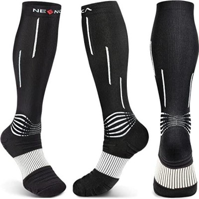 NEENCA Compression Socks, Sports Calf Socks for Injury Recovery and Pain Relief, Sports Protection - 1 Pair, 20-30 Mmhg