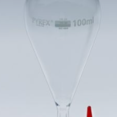 PYREX Separating Funnels, Spherical Shape (Pear) 1000ml