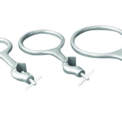 Retort Ring with open bosshead Metal LST-11-107M-01 - 50 mm