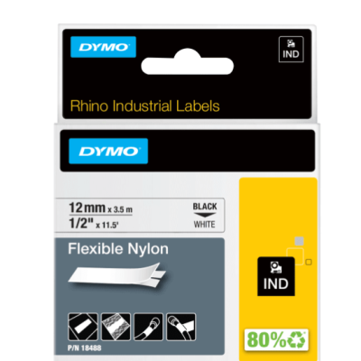 Dymo Industrial Flexible Nylon Label 450132 18488