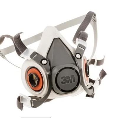 3M 6000 Series Half-Type Mask Respirator, Size Small