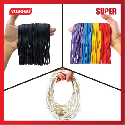 YOSOGO Big Postal Rubber Band (Mix Color,200 GM)