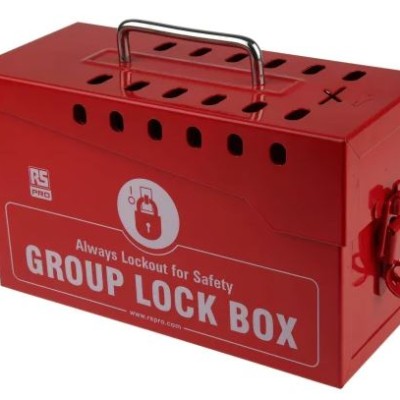 LOTO box without padlock