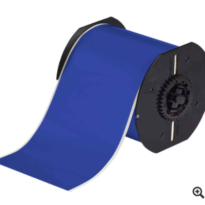 Permanent Adhesive Vinyl Label Tape for B30 Blue Size 4