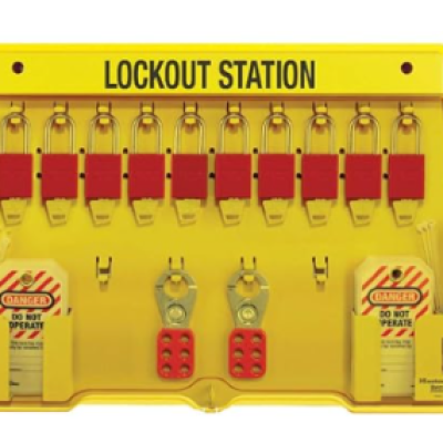 Master Lock 1483BP1106 Lockout Tagout Padlock Station
