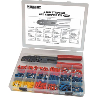 Kennedy Assorted Terminals & Crimping Tool 361pcs - KEN5155530K