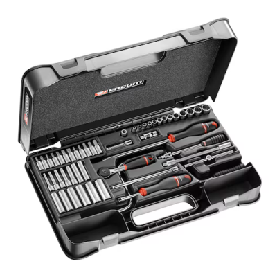 SOCKET SET, 1 4" DRIVE, FACOM, R.450BP