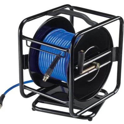 RS PRO Free Standing 30m Air Hose Reel, 8mm Inner Diameter