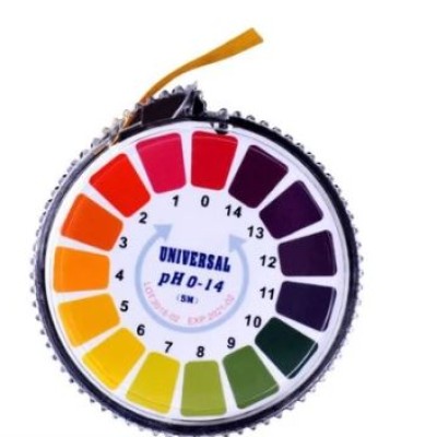 pH Test Paper, Roll type with range 1-14